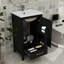 Meuble-lavabo moderne avec lavabo en céramique-1186926635