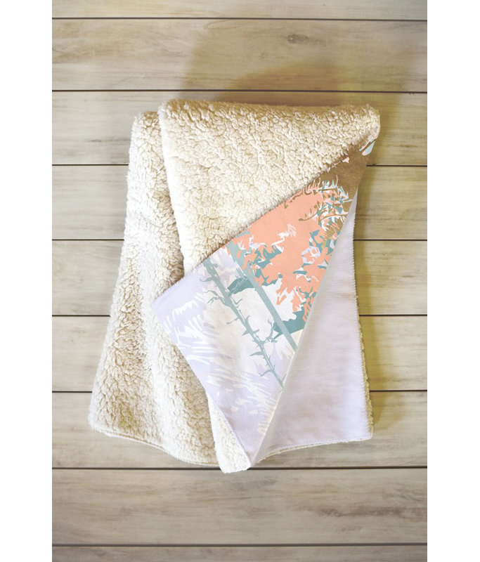 Hand Woven Throw Blanket, 60" W x 80" L