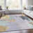 Machine Washable Indoor/Outdoor Xhevrie Lavender Rug-105723716