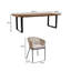 Fabiano Rectangular 8 - Person 235cm Long Dining Set with Cushions and Umbrella-2128683973-2128683975-2140628070