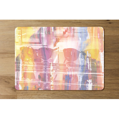 Blaurock Abstract Rectangle Placemat
