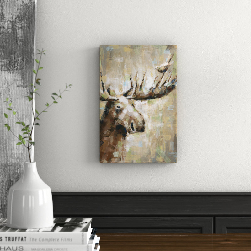 1 Piece Wrapped Canvas Painting, 38cm H x 25cm W