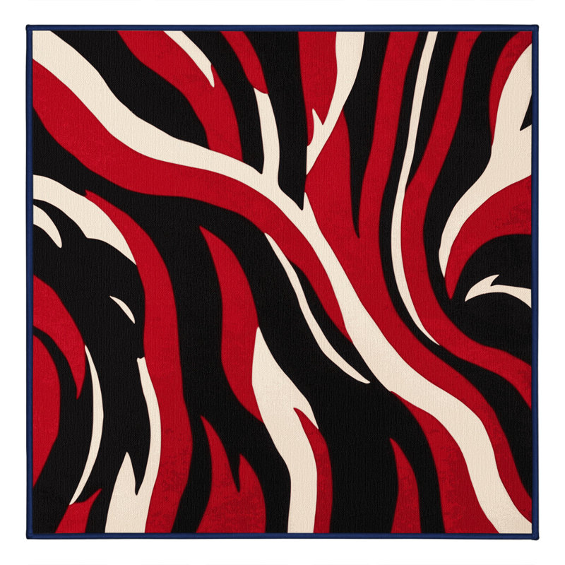 Endless Surreal Rug, Square 3'