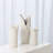 Crocodile Vase-Matte White-Lg-43398125