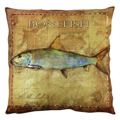 Housse et insert de coussin décoratif carré en polyester / coton Kiley