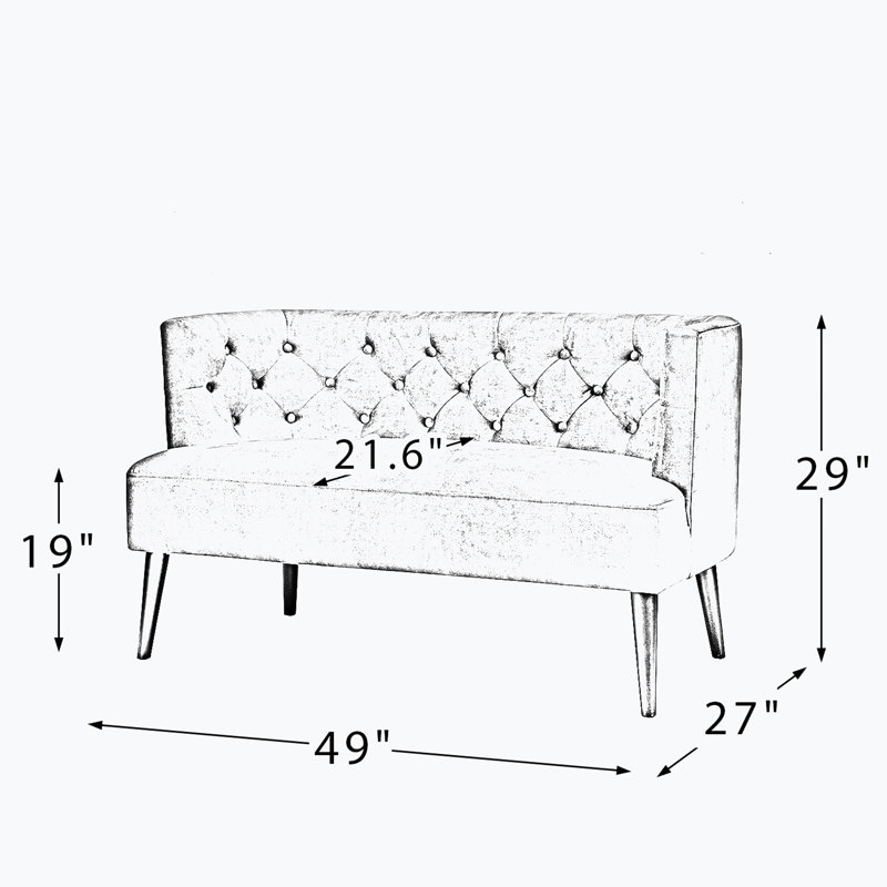 Tissu 48,97 po, Moutarde