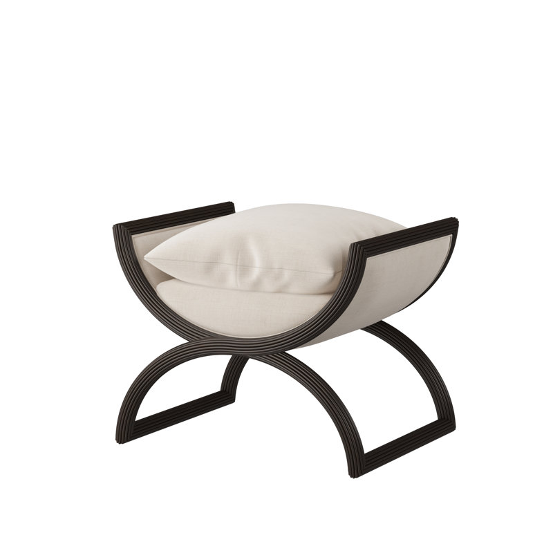 Tabouret d'appoint Fillmore, Espresso, Bond Bonden (tissu performance) 1086-92