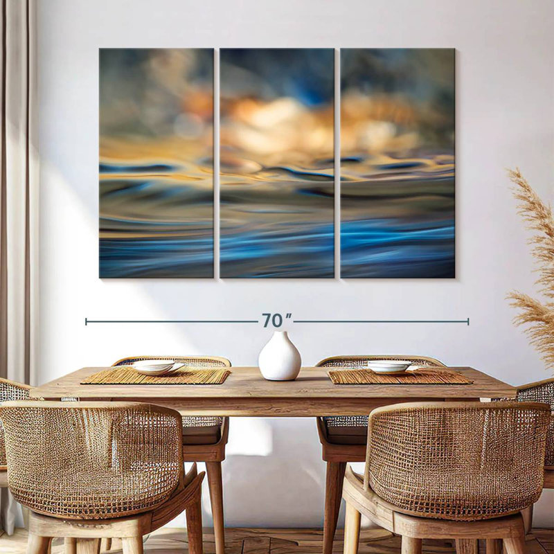 Avery Evening Waves, 42" H x 65" W