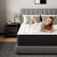 Matelas hybride 12 po avec ressorts ensachés et mousse viscoélastique rafraîchissante-327580324