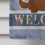Polyester 2 côtés 40 x 28 po welcome drapeau maison-73943181