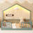 Twin Floor Bed With High Rails, Wooden Montessori Bed With Light-809475554-809475552