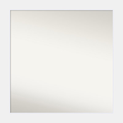 Alaena Solid Wood Wall Mirror