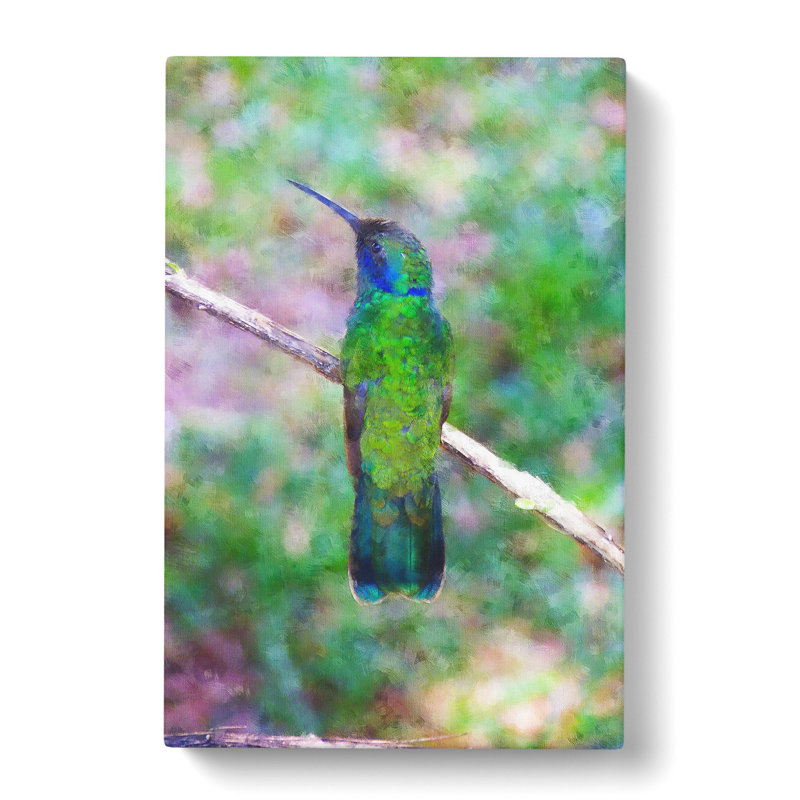 Hummingbird Vol.4 - Wrapped Canvas, 50cm H x 35cm W x 3cm D