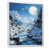 Cadre flottant blanc