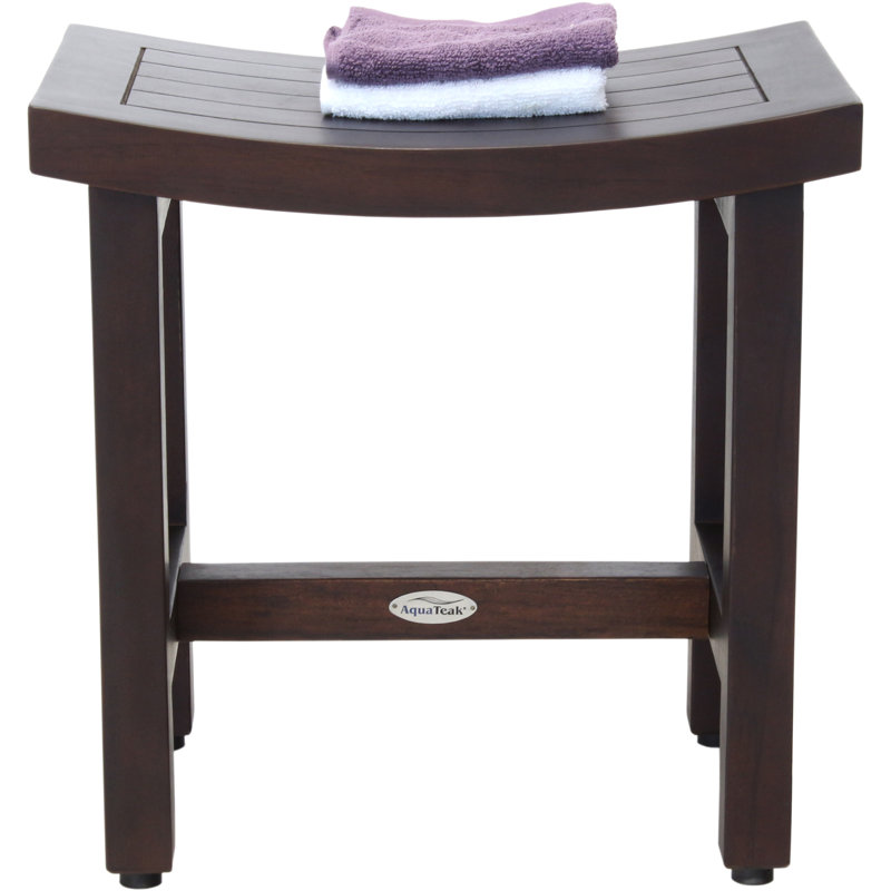 Sumba Lotus 18" W Teak Shower Bench