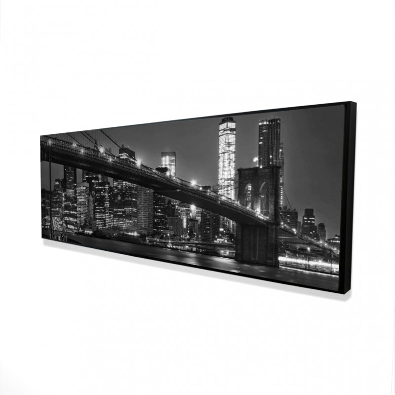 «City Under The Night» sur toile, H 16 po x l 48 po