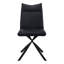 Chaise de salle à manger, ensemble de 2, latérales, rembourrées, cuisine, salle à manger, aspect cuir, métal, contemporain, moderne-489951508