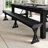 8' X 12" Antique Solid Pine Farmhouse Folding Bench