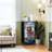 4 Drawer Dresser for Bedroom, Narrow Chest of Drawers, Wooden Top and Study Iron Frame 18"x37.5"-(WxH)