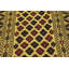 Tapis beige en laine 4 pi x 6 pi 2 po one-of-kind à la main noué la Warminster