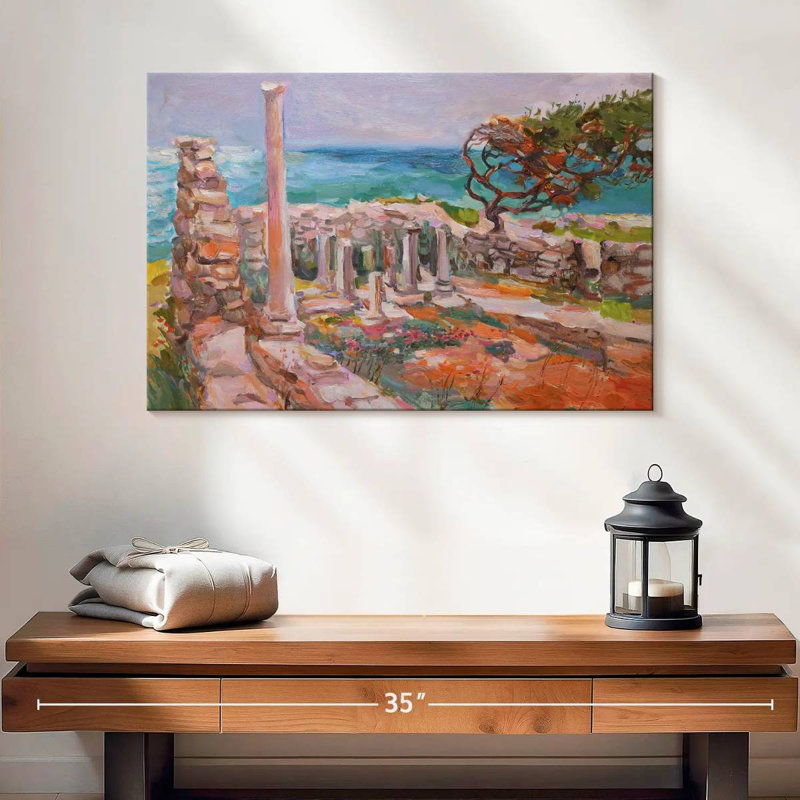 Colonnes de la mer Égée, H 16 po x l 24 po