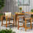  Wood and Wicker Dining Chair (Set Of 2)-838217214