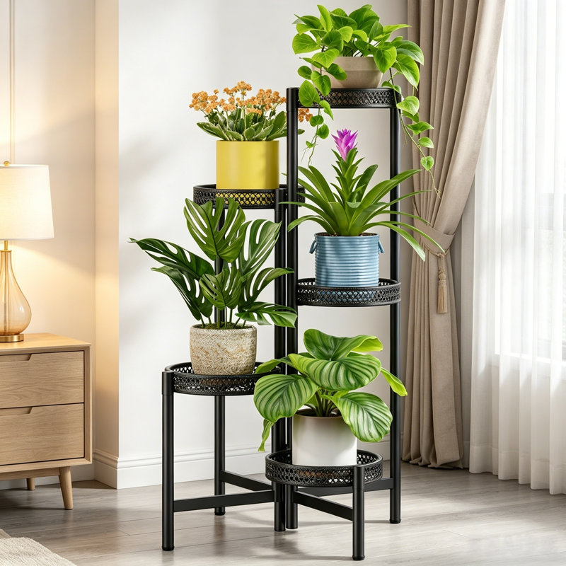 Plant Stand, Black