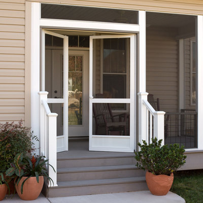 Aluminum Slab Screen Door