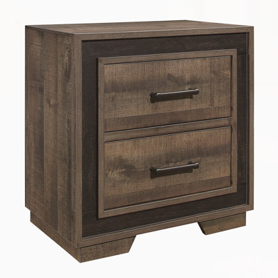 Modern Nightstand with Drawers