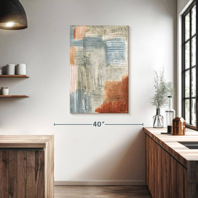 Avery Summer Rust II, 39" H x 26" W