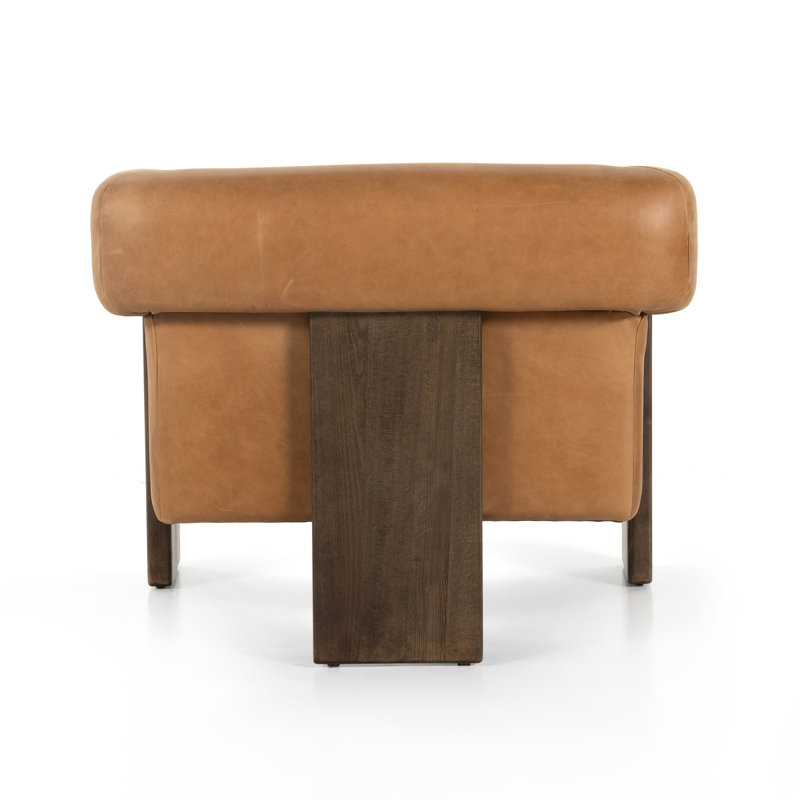 Cairo Chair-Harrison Black, Palermo Cognac Leather