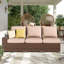 Patio Safo pour 3 personnes avec coussins-120236777