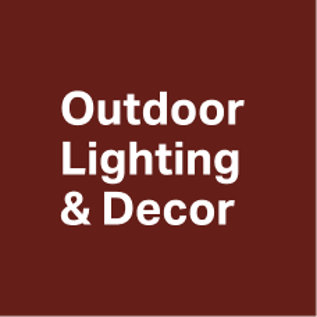 Save on modern outdoor lighting + decor