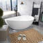 Baignoire autoportante à surface solide 63 po x 37 po