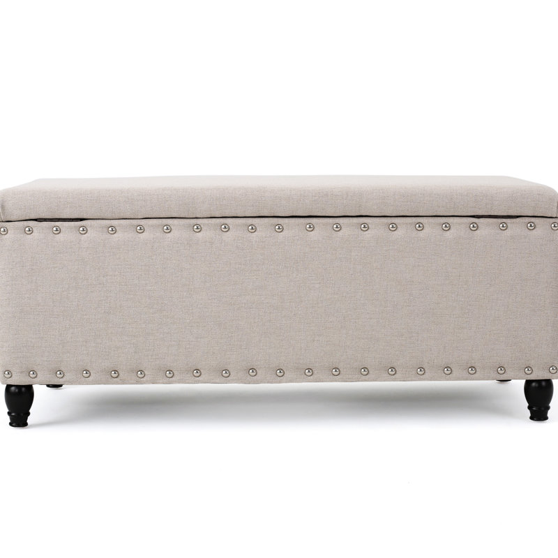 Fabric Storage In Wheat Color - 18.55 In. W X H 41.33 D With Cover H, Family Room, Wheat