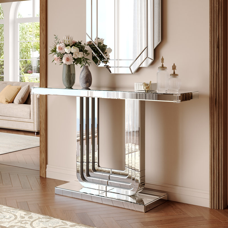 Mirrored Console Table