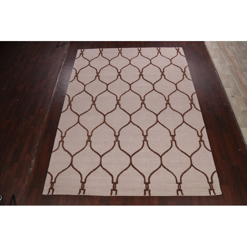 Wool Geometric Indoor Rug