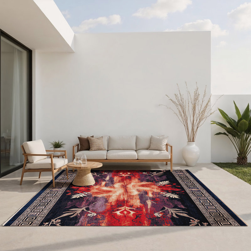 Tapis intérieur et extérieur Aegis Glow, Rectangulaire 2 pi x 3 pi