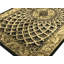 Hand-Knotted High-Quality Gold and Gold Area Rug