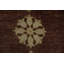 Artisan Crafted Beauty: tapis beige et brun 9 x 13