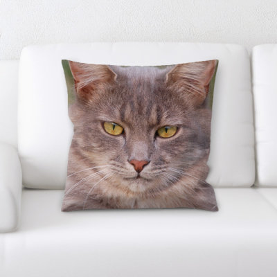 Microsuede Throw Pillow