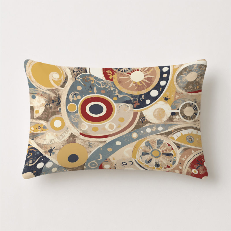 Lively Spark Indoor And Outdoor Throw Pillow, Rectangle 25"H x 18"W