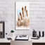 «Watercolor Cattail Study 2» par Ethan Harper, art mural sur toile-1580681592