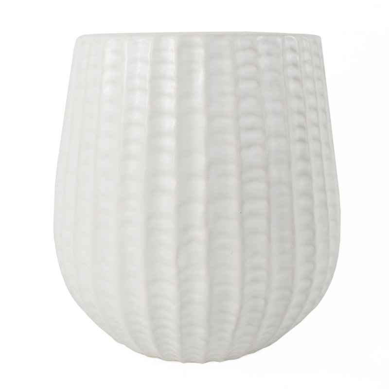 Ceramic Cachepot, White