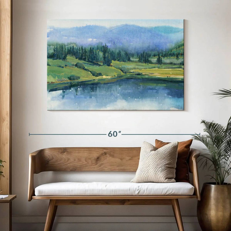Alvord Mountain Lake II, H 32 po x l 48 po