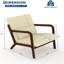 5mm The Cozy Reading Chair with Lumbar Support, Mid-Century Solid Wood Armchair for Living Room-122090235