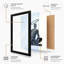 Stillness in Grace Minimalist - Framed Print-1519603946-1519603949