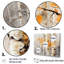 «Orange Brich Wood In Winter», reproduction sur toile-97043582-97043583