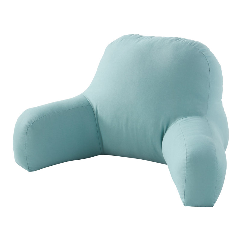 Coussin en coton Hyatt, Turquoise