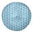 Bleu sarcelle/blanc